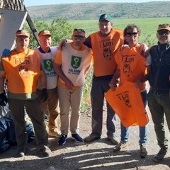 Minervino Murge, volontari di Federcaccia Bat ripuliscono il bosco di Acquatetta