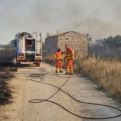 Incendio Minervino