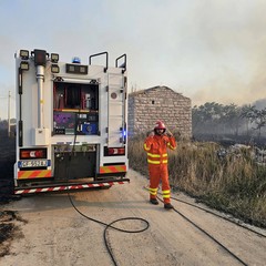Incendio Minervino