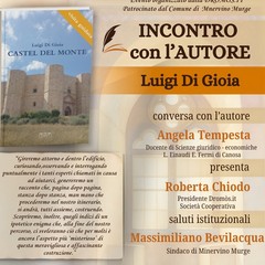A Minervino Murge un incontro con Luigi Di Gioia dedicato a Castel del Monte