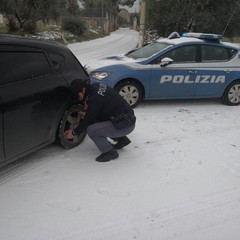 maltempo con neve e gelo