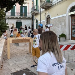 I giochi artigianali della Lav animano piazza De Deo a Minervino