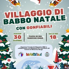 Minervino Murge si prepara al “Villaggio di Babbo Natale”