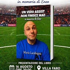 "Un vero assist non finisce mai!": il libro dedicato alla memoria del giovane Enzo Margiotta