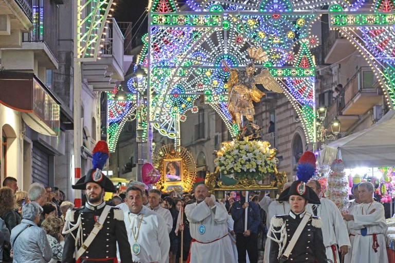Minervino si prepara a vivere i festeggiamenti per San Michele e la Madonna del Sabato. <span>Foto Silvia Brandi </span>