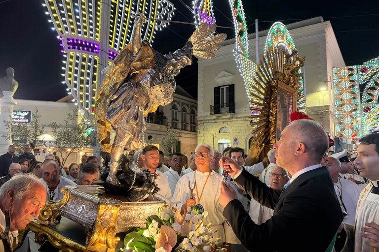 Bevilacqua alla Festa Patronale di Minervino