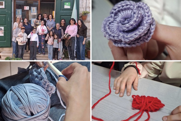 “Uncinetto: l’arte di creare bellezza, un punto alla volta”: ieri il primo incontro a Minervino