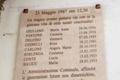 23 maggio 1967: otto vite spezzate a Minervino Murge