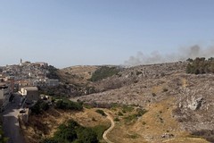 Nuovo incendio in zona Lama Cipolla a Minervino