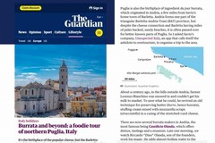Tra arte, tradizioni e sapori del territorio: il viaggio di “The Guardian” passa da Minervino