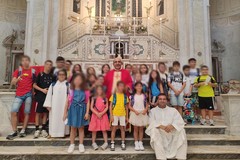 La benedizione degli zainetti nelle parrocchie di Minervino Murge