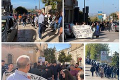 Minervino Murge, agricoltori e autotrasportatori in corteo: il Comune al loro fianco