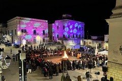 Grande affluenza per "U Fùch d'la Madonn" in Piazza Bovio a Minervino Murge
