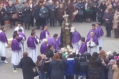 Partita la tradizionale processione dell'Addolorata.