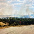 Incendio alla diga del Locone, domate le fiamme: il ringraziamento del sindaco
