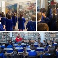 Una lezione speciale tra libri e opere d’arte: gli alunni della Pietrocola visitano Biblioteca e Pinacoteca