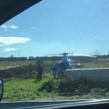 Operazione dei Carabinieri su Minervino, impegnato elicottero