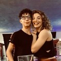 Il giovane Giovanni Di Tonno della Voilà Dance Center ASD con la ballerina Serena Carella di Amici