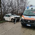 Incidente sulla SP230, feriti padre e figlio di Minervino Murge