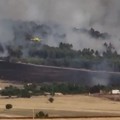 Vasto incendio a Minervino Murge in zona contrada Acquatetta