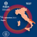 Alle ore 12 scatta il test di "IT Alert" sul territorio della Puglia