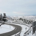 La neve imbianca Minervino, persiste l'allerta meteo arancione