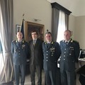 Il comandante generale della Guardia di Finanza Puglia in visita dal Prefetto