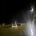 Minervino, recuperata un'auto sommersa nelle acque del Locone - FOTO