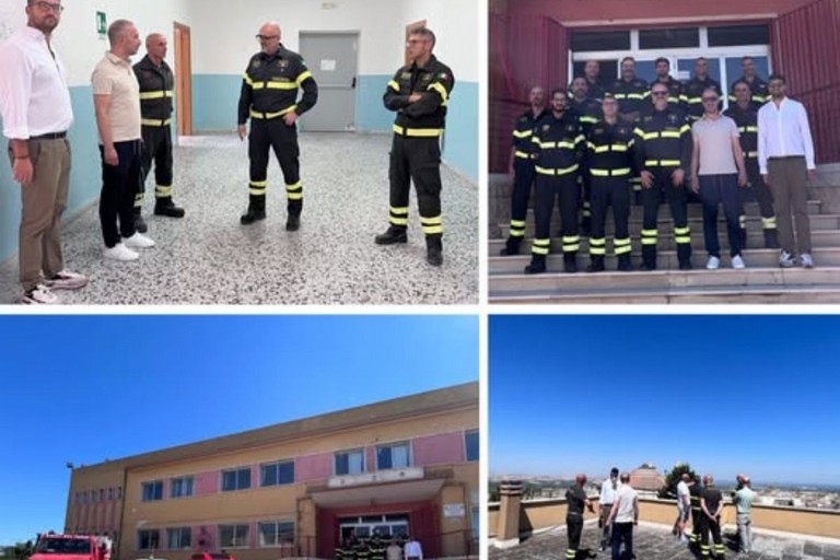 Incendi boschivi, Minervino rafforza la prevenzione con il presidio dei Vigili del Fuoco