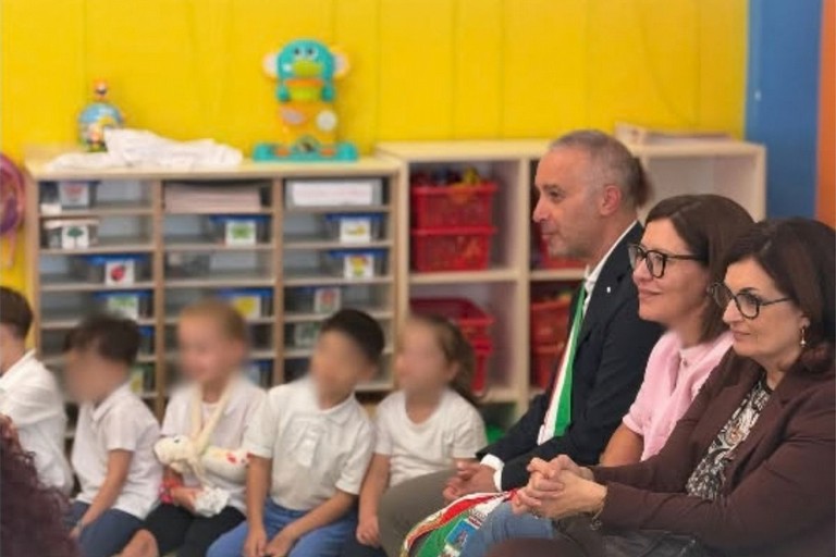 Minervino, festa negli asili Orto Borrelli e Pietrocola per accogliere i nuovi bambini
