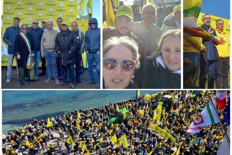 Agricoltori in piazza a Bari, anche Minervino Murge al fianco di Coldiretti