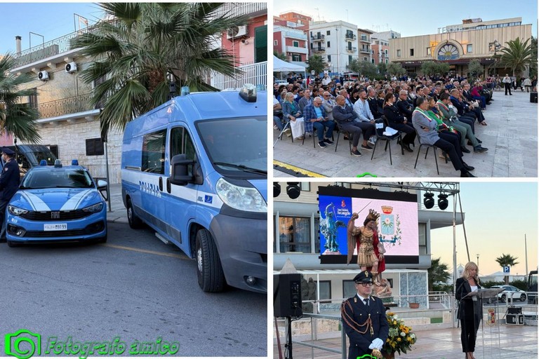 Polizia di Stato celebra San Michele Arcangelo a Margherita di Savoia