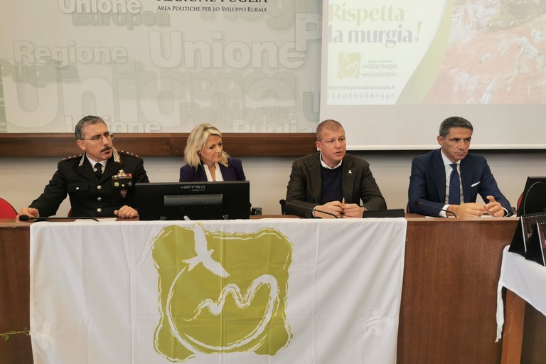 Un momento della conferenza stampa