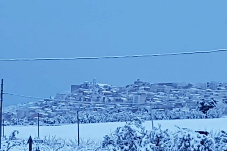 Neve a Minervino