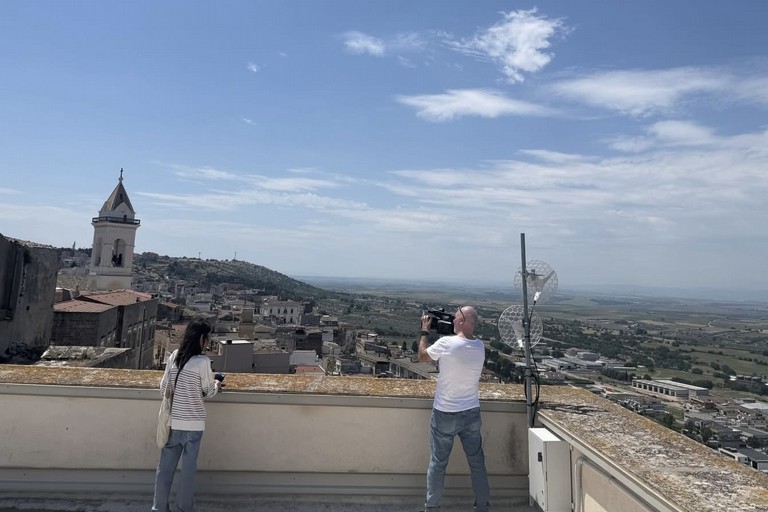 La Rai fa tappa a Minervino per catturare la bellezza e il fascino del “Balcone delle Puglie”