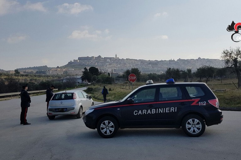 Carabinieri a Minervino