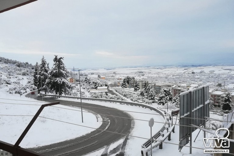 Neve a Minervino