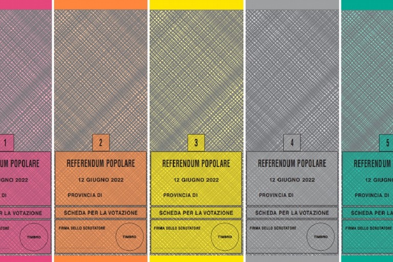 Referendum giustizia, le schede