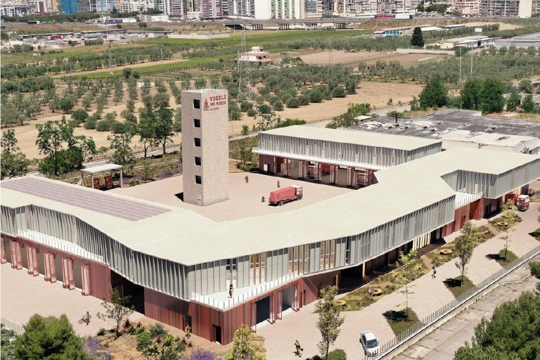 Nuova caserma vigili del fuoco Bat